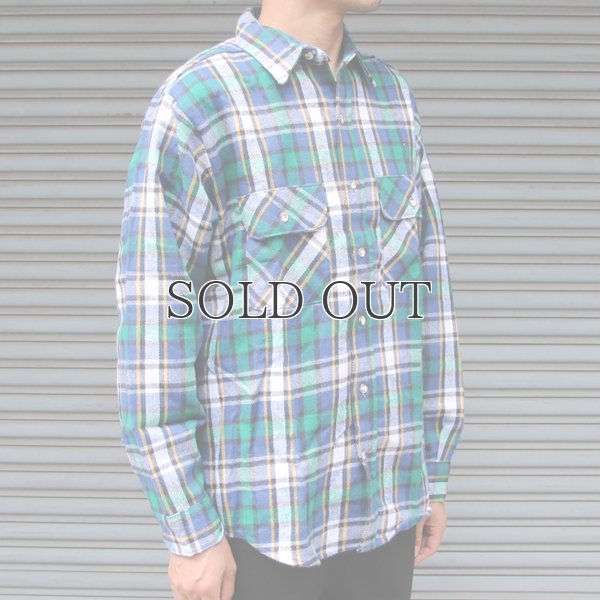 画像7: FIVE BROTHER (ファイブブラザー) フランネルチェックシャツ 【MADE IN U.S.A】『米国製』/ デッドストック