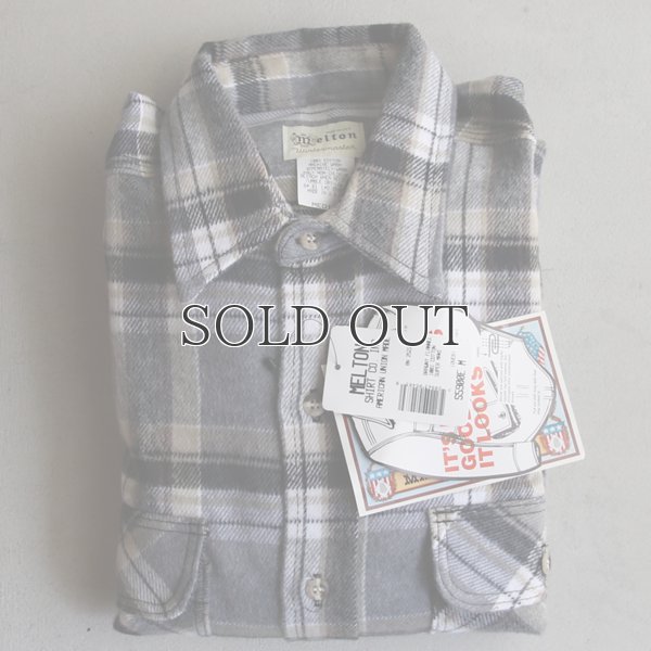 画像14: MELTON COMPANY (メルトンカンパニー) Wintermaster BRAWNY FLANNEL SHIRTS TRIPPER STITCH【MADE IN U.S.A】『米国製』/ デッドストック