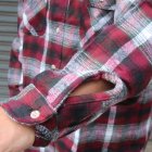 More photos2: MELTON COMPANY (メルトンカンパニー) Wintermaster BRAWNY FLANNEL SHIRTS TRIPPER STITCH【MADE IN U.S.A】『米国製』/ デッドストック
