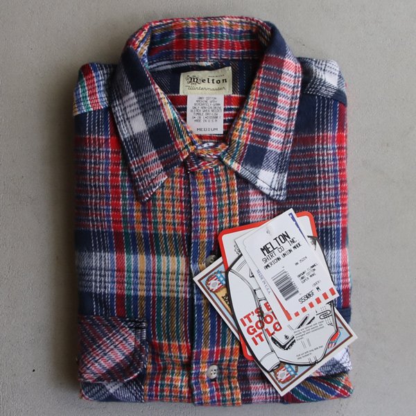 画像16: MELTON COMPANY (メルトンカンパニー) Wintermaster BRAWNY FLANNEL SHIRTS TRIPPER STITCH【MADE IN U.S.A】『米国製』/ デッドストック