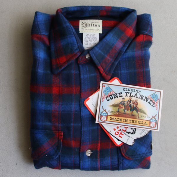 画像12: MELTON COMPANY (メルトンカンパニー) Wintermaster BRAWNY FLANNEL SHIRTS TRIPPER STITCH【MADE IN U.S.A】『米国製』/ デッドストック