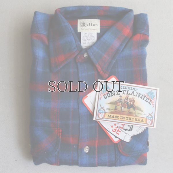 画像12: MELTON COMPANY (メルトンカンパニー) Wintermaster BRAWNY FLANNEL SHIRTS TRIPPER STITCH【MADE IN U.S.A】『米国製』/ デッドストック