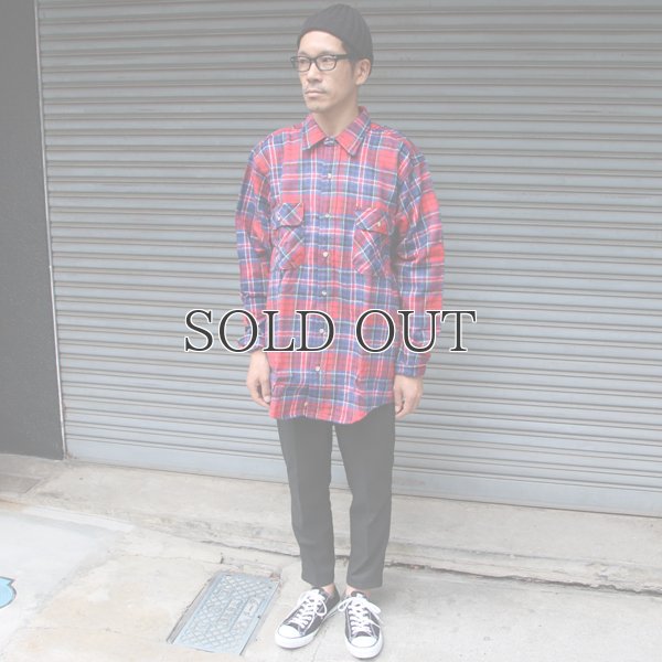 画像4: MELTON COMPANY (メルトンカンパニー) Wintermaster BRAWNY FLANNEL SHIRTS TRIPPER STITCH【MADE IN U.S.A】『米国製』/ デッドストック