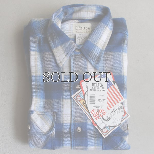 画像10: MELTON COMPANY (メルトンカンパニー) Wintermaster BRAWNY FLANNEL SHIRTS TRIPPER STITCH【MADE IN U.S.A】『米国製』/ デッドストック