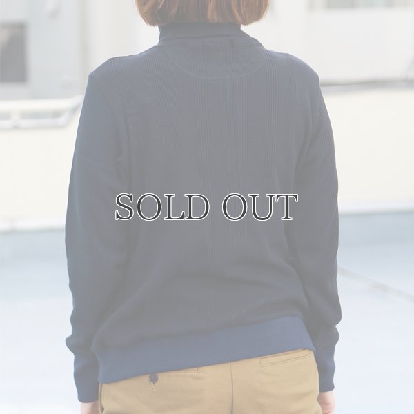 画像4: BOROライク ランダムワッフル タートルネックニット [Lady's]【MADE IN JAPAN】『日本製』/ Upscape Audience