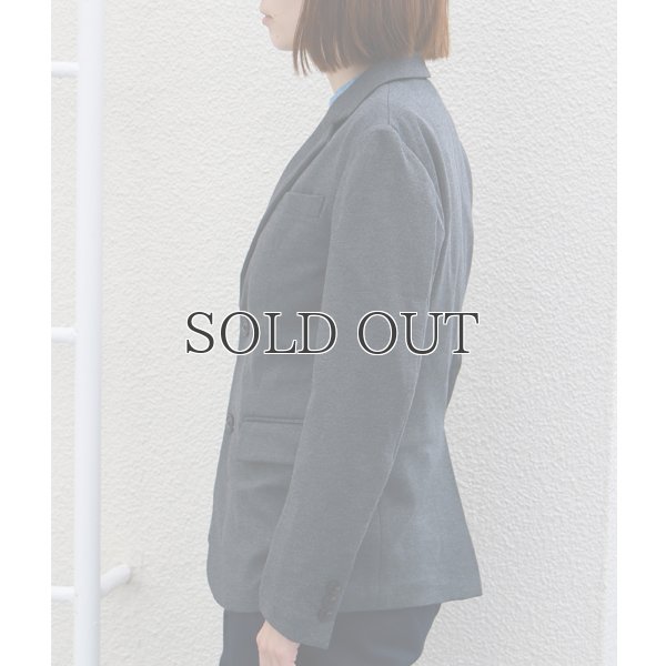 画像3: シルケットモックミラノリブ 2B テーラードジャケット[Lady's] Audience