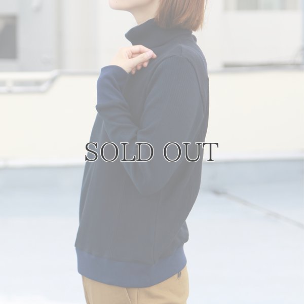 画像3: BOROライク ランダムワッフル タートルネックニット [Lady's]【MADE IN JAPAN】『日本製』/ Upscape Audience