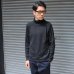 画像9: ランダムワッフル サドルショルダー タートルネック L/S ニットソー【MADE IN JAPAN】『日本製』/ Upscape Audience