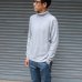 画像11: ランダムワッフル サドルショルダー タートルネック L/S ニットソー【MADE IN JAPAN】『日本製』/ Upscape Audience