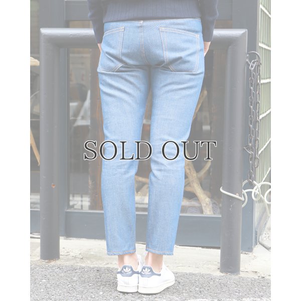 画像4: 赤耳ブルーデニムアンクルパンツ[Lady's]【MADE IN JAPAN】『日本製』/ Upscape Audience