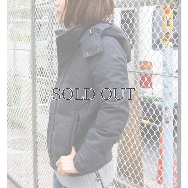 画像3: 550gピュアウールメルトン 脱着フードダウンジャケット  [Lady's]/ Audience【取寄せ対応可能】