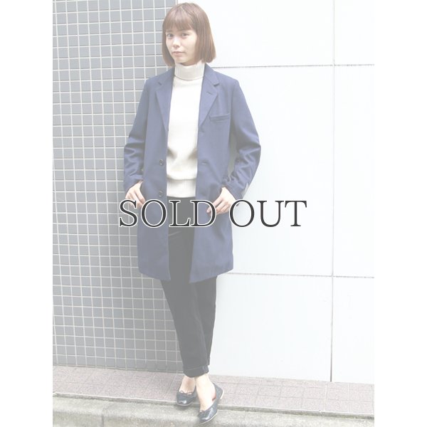 画像6: イタリアMILIORカシミア混メルトン 3Bロングチェスターコート[Lady's] / Audience