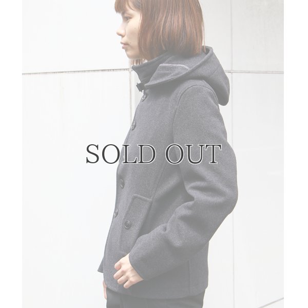 画像3: 840g ピュアウールメルトン脱着フードスタンドジャケット [Lady's]【送料無料】 / Audience