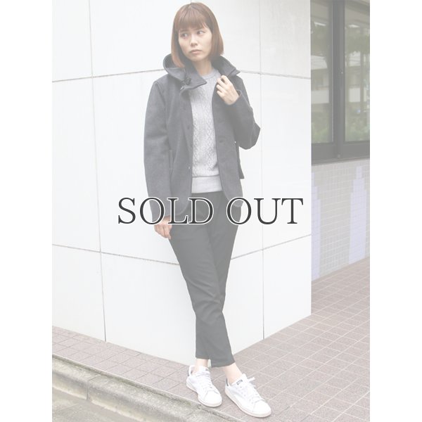 画像6: 840g ピュアウールメルトン脱着フードスタンドジャケット [Lady's]【送料無料】 / Audience