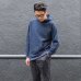 画像4: スウェット サドルショルダー フードプルオーバー L/S 【MADE IN JAPAN】『日本製』/ Upscape Audience