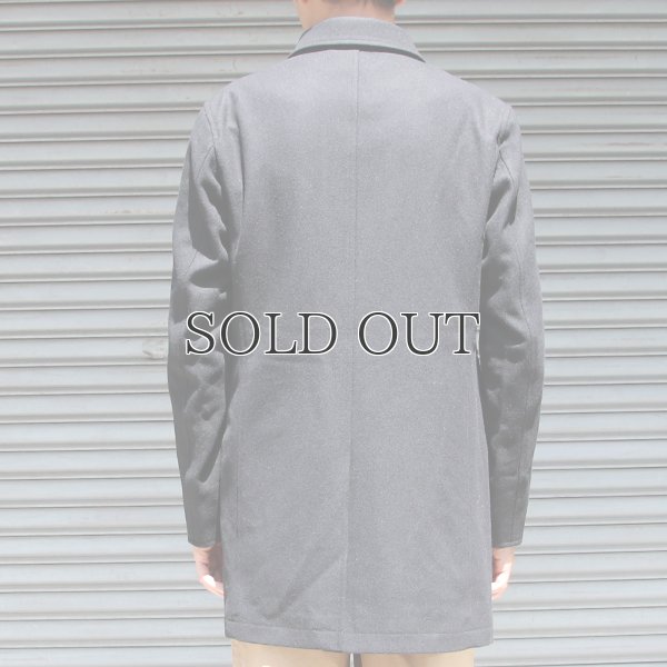 画像7: イタリアMILIORカシミア混メルトン ステンカラーコート / Audience