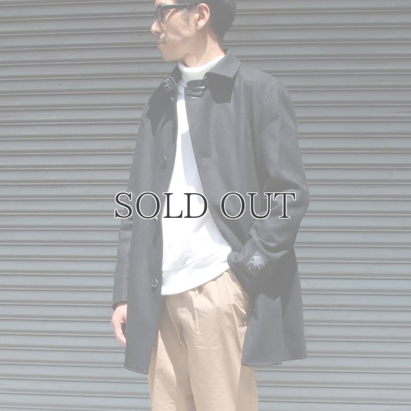 画像3: イタリアMILIORカシミア混メルトン ステンカラーコート / Audience