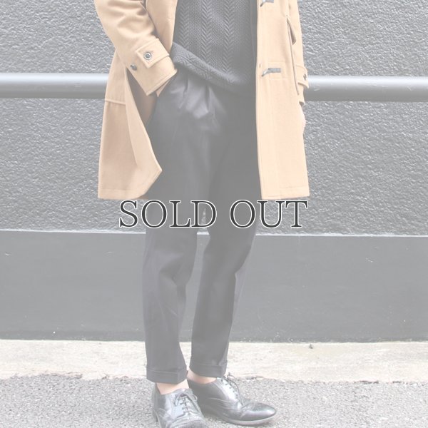 画像12: イタリアBESTE社 コットンツイル 2タックアンクルパンツ / Audience