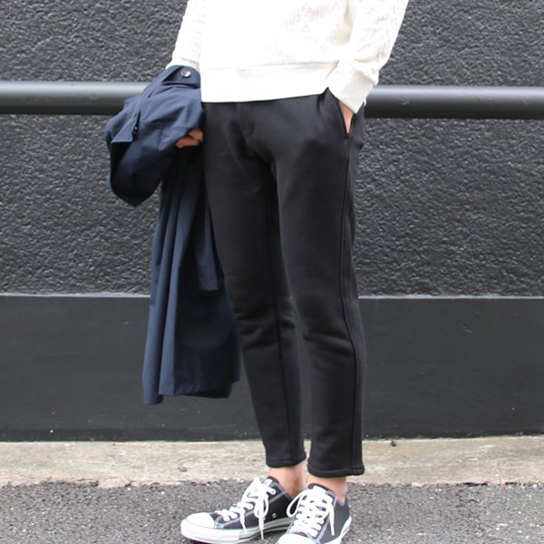 画像16: 【RE PRICE / 価格改定】度詰裏毛スラックスアンクルパンツ【MADE IN JAPAN】『日本製』/ Upscape Audience