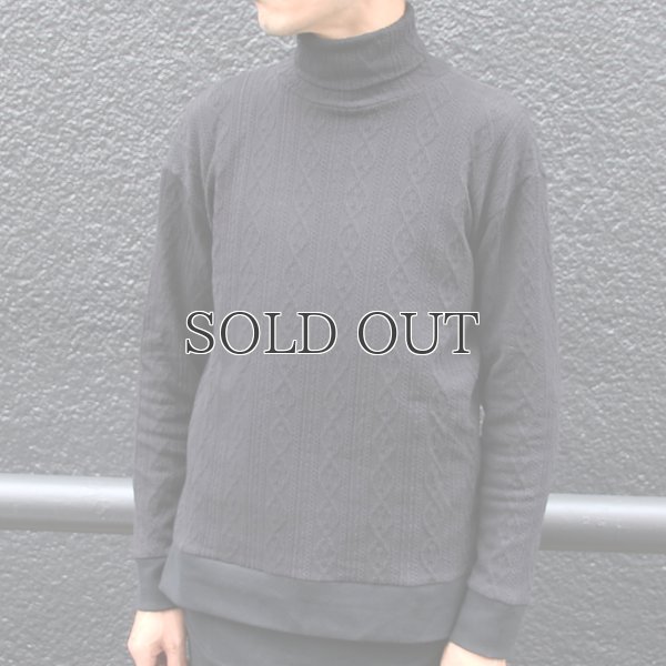 画像11: ケーブルセットインスリーブ タートルネックニットソー/ Upscape Audience
