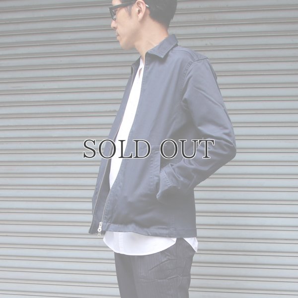 画像3: 硫化染めストレッチツイルZIPミリタリーシャツジャケット / Audience