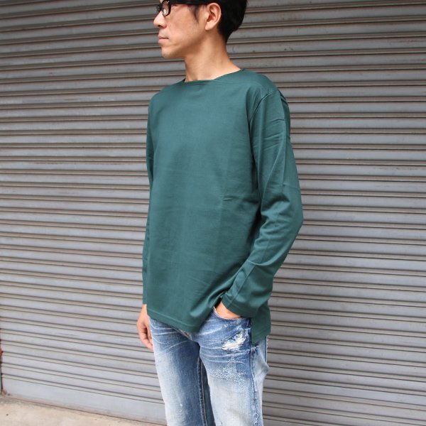 画像12: 【RE PRICE / 価格改定】コーマ天竺ボートネックフットボールL/S　Tee【MADE IN JAPAN】『日本製』/ Upscape Audience