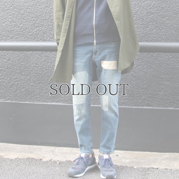 画像12: BIGレッドライン ストレッチデニム 68Sヴィンテージリペアアンクルパンツ/Audience