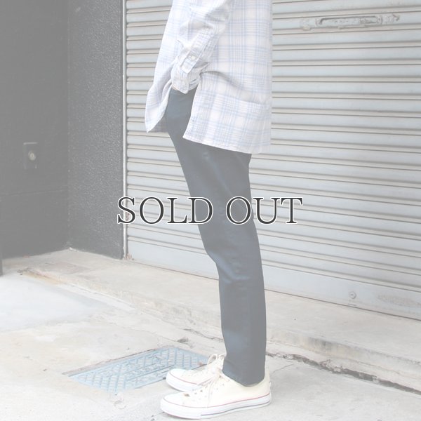 画像9: 藍×墨灰 ジンバブエストレッチデニムアンクルパンツ【MADE IN JAPAN】『日本製』/ Upscape Audience