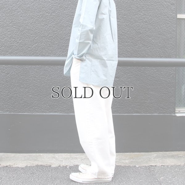 画像8: 赤耳（セルヴィッチ）ホワイトデニムワイドペインターインステップカットパンツ【MADE IN JAPAN】『日本製』/ Upscape Audience