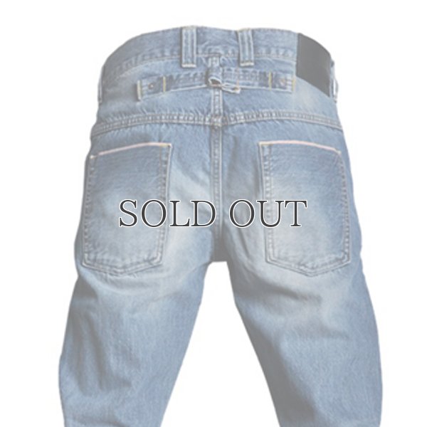 画像7: ヴィンテージ加工ストレートセルヴィッチデニムパンツ / Audience