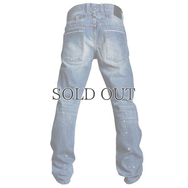 画像6: ヴィンテージ加工ストレートセルヴィッチデニムパンツ / Audience