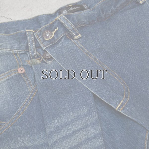 画像9: ヴィンテージウォッシュレイヤードストレッチデニムパンツ  / Audience