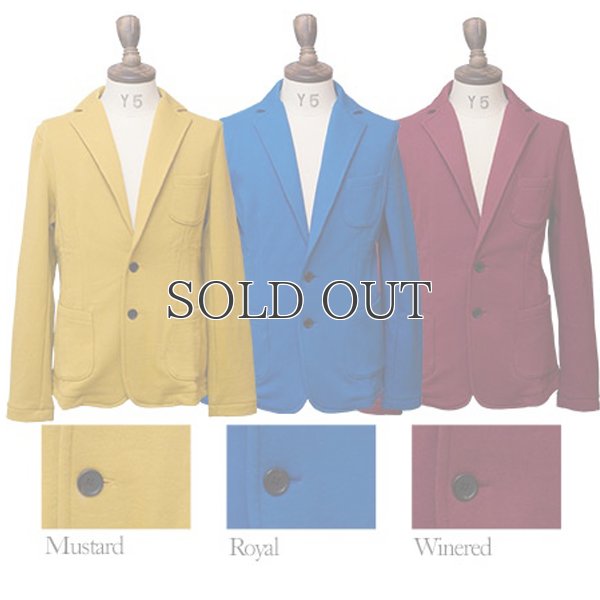 画像6: コーマ裏毛2ボタンテーラードジャケット【MADE IN JAPAN】『日本製』/ Upscape Audience