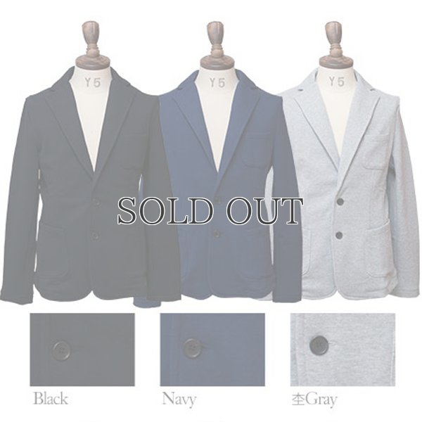 画像5: コーマ裏毛2ボタンテーラードジャケット【MADE IN JAPAN】『日本製』/ Upscape Audience