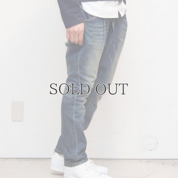 画像6: ヴィンテージウォッシュレイヤードストレッチデニムパンツ  / Audience