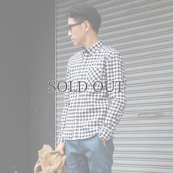 画像14: 【価格改定/RE PRICE】フランネルチェックチビ衿ボタンダウン長袖_Shirts【MADE IN JAPAN】『日本製』/ Upscape Audience