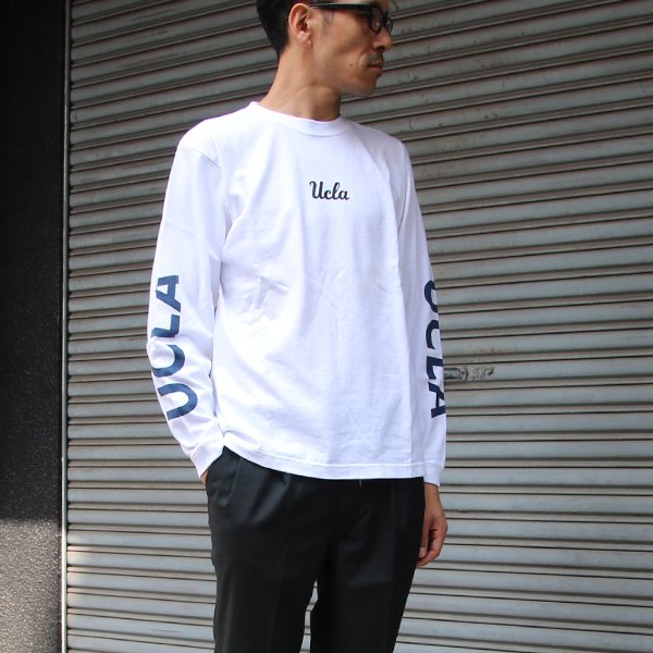 画像12: 【RE PRICE / 価格改定】オールドプリント"UCLA-Small"米綿長袖TEE / Audience