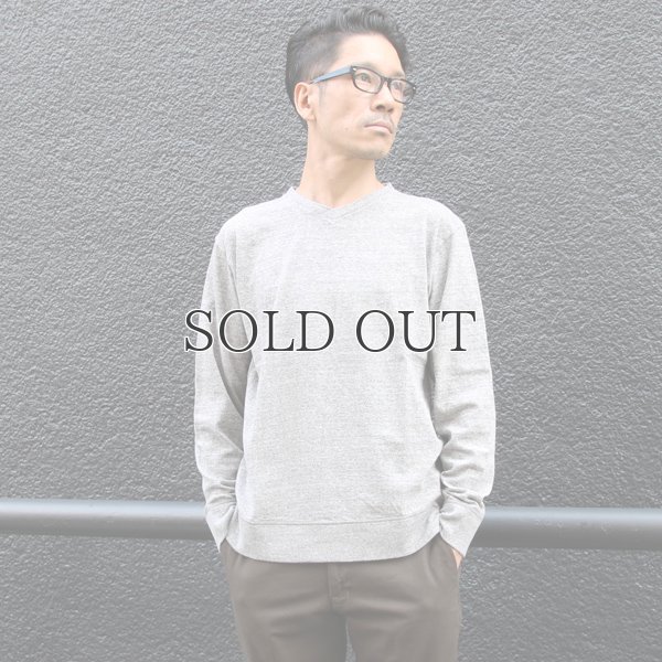 画像8: 吊り編み天竺V/ネック L/S Tee【MADE IN TOKYO】『東京製』/ Upscape Audience