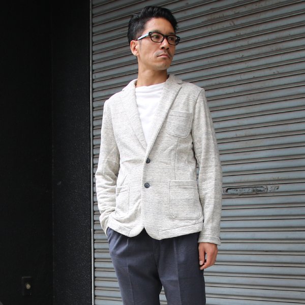 画像6: 【RE PRICE / 価格改定】度詰裏毛2ボタンテーラード【MADE IN JAPAN】『日本製』 / Upscape Audience