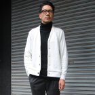 More photos3: パイルシャギー モックVネック L/S ニットソーカーディガン【MADE IN JAPAN】『日本製』/ Upscape Audience
