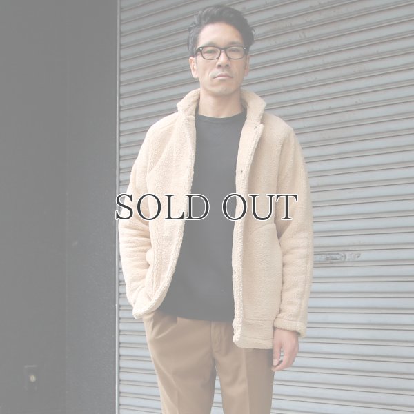 画像12: ソフトタッチ ボアフリース ショールカラー スナップジャケット【MADE IN JAPAN】『日本製』/ Upscape Audience