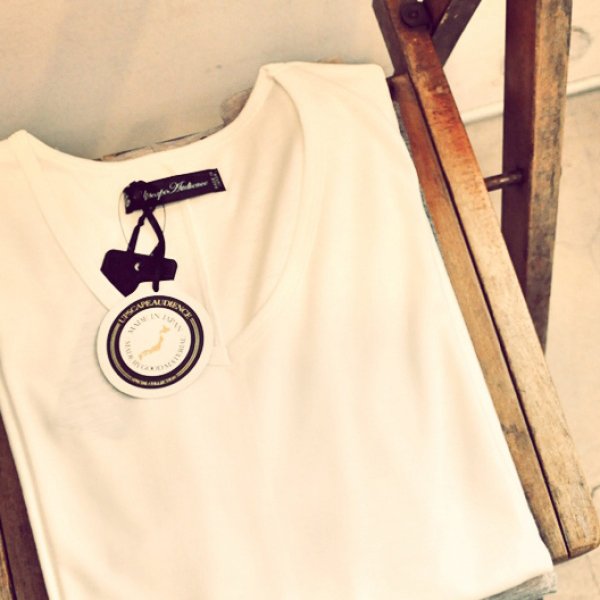 画像10: 【RE PRICE / 価格改定】ガラガラ紡Vネック長袖カットソー【MADE IN JAPAN】『日本製』/ Upscape Audience