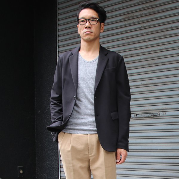 画像9: 【RE PRICE / 価格改定】ガラガラ紡Vネック長袖カットソー【MADE IN JAPAN】『日本製』/ Upscape Audience