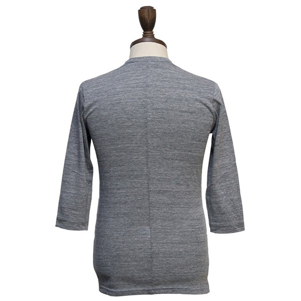 画像10: 【RE PRICE / 価格改定】ガラガラ紡Uネック7分袖カットソー【MADE IN JAPAN】『日本製』/ Upscape Audience