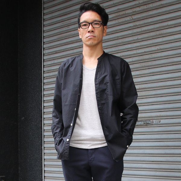 画像7: 【RE PRICE / 価格改定】ガラガラ紡Vネック7分袖カットソー【MADE IN JAPAN】『日本製』/ Upscape Audience