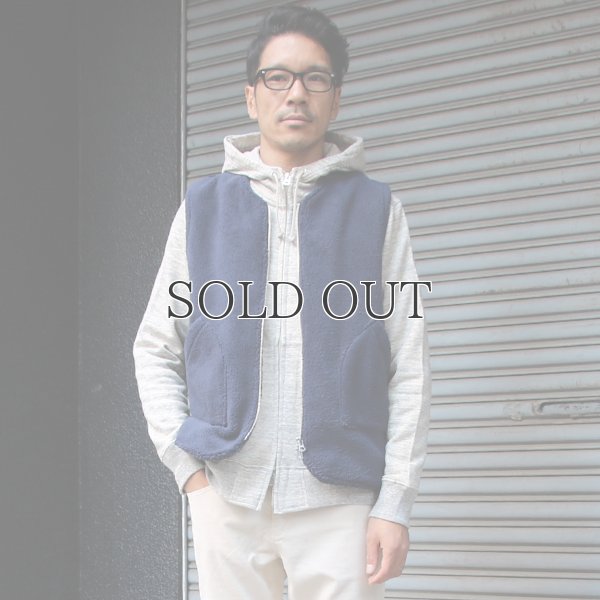 画像7: ソフトタッチ ボアフリース Vネック ZIP ベスト【MADE IN JAPAN】『日本製』/ Upscape Audience
