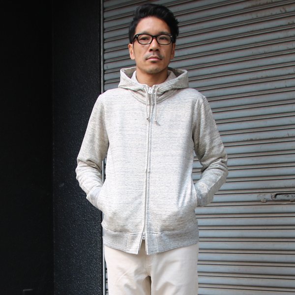 画像12: 【RE PRICE/価格改定】度詰裏毛フードスタンドブルゾン 【MADE IN JAPAN】『日本製』/ Upscape Audience