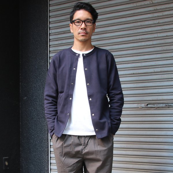 画像7: 【RE PRICE/価格改定】度詰裏毛スナップボタンジャケット【MADE IN JAPAN】『日本製』/ Upscape Audience