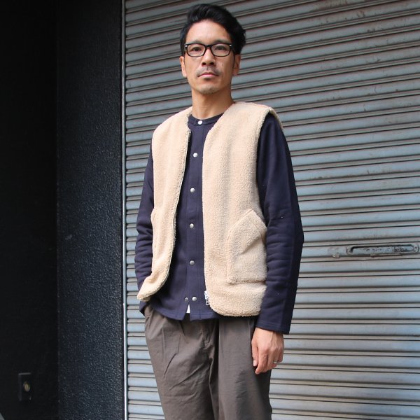 画像8: 【RE PRICE/価格改定】度詰裏毛スナップボタンジャケット【MADE IN JAPAN】『日本製』/ Upscape Audience