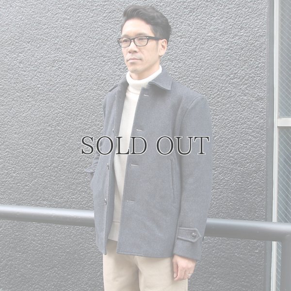 画像4: 840gピュアウールメルトンステンカラージャケット 【送料無料】 / Audience